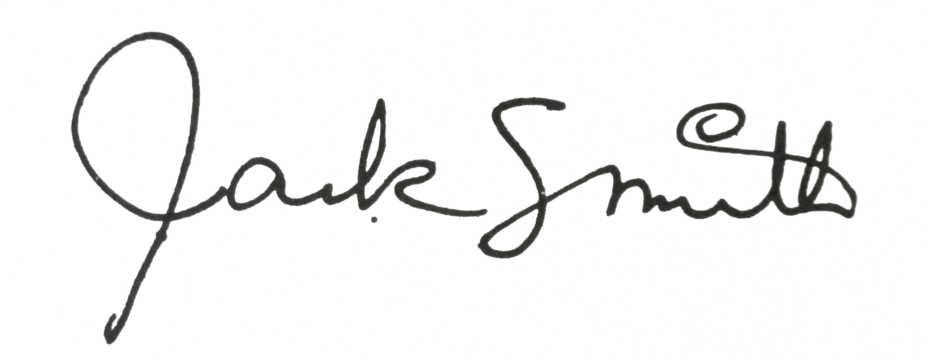 Jack Smith signature